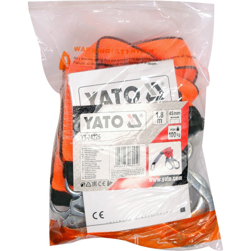YT-74225 YATO Amortizor de siguranta cu curea dubla si carabine