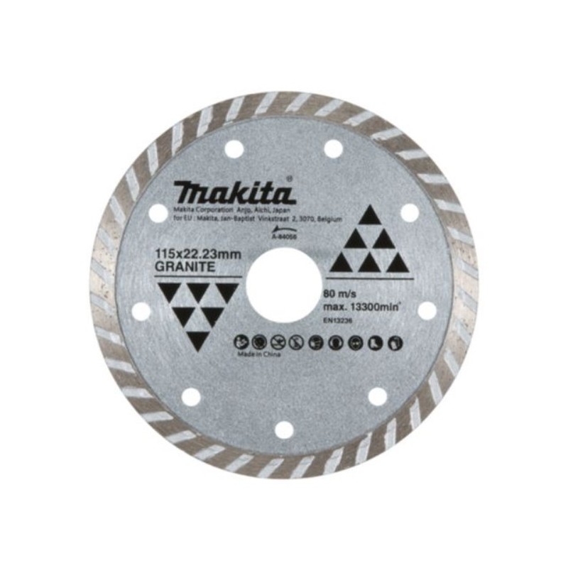 A-84056 MAKITA Disc diamantat, 115 x 22.23 mm, pentru granit