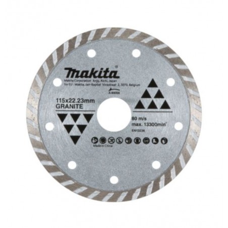 A-84056 MAKITA Disc diamantat, 115 x 22.23 mm, pentru granit