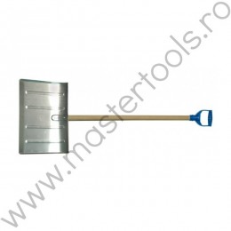 35882 VOREL Lopata din aluminiu cu coada de lemn, pentru zapada