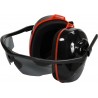 YT-74635 YATO Casti antifonice cu ochelari de protectie cu lentila gri