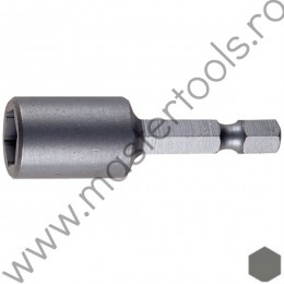 P-06301 MAKITA Cheie tubulara hexagonala 10 mm,magnetica,hexagon 1/4"