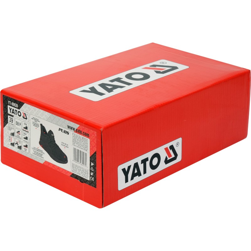 YT-80620 YATO Pantofi de lucru sport, marimea 39