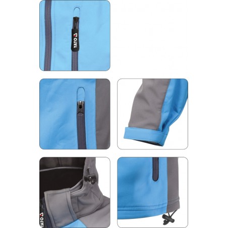 YT-79561 YATO Jacheta cu gluga Softshell, marimea M