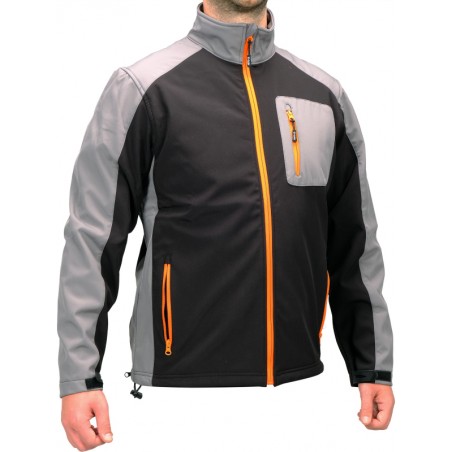 YT-79532 YATO Jacheta softshell negru/gri, marimea L