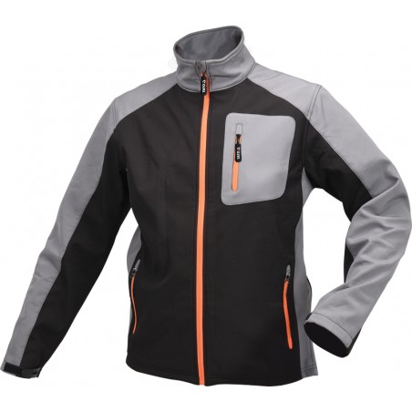 YT-79532 YATO Jacheta softshell negru/gri, marimea L