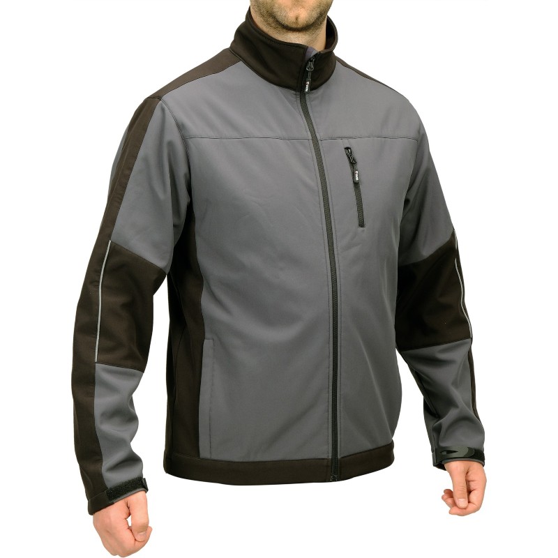YT-79543 YATO Jacheta softshell gri/negru, marimea XL