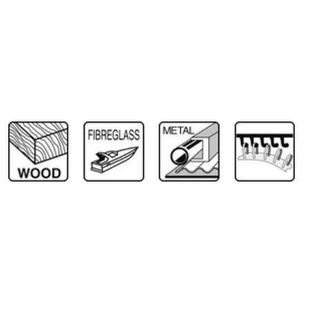 P-38065 MAKITA Set 10 foi abrazive, granulatie 320, diametru 180 mm