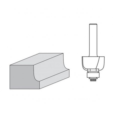 D-48614 MAKITA Freza pentru caneluri, tija 8mm, diametru freza 22.2mm D-48614 MAKITA Freza pentru caneluri, tija 8mm, diametru freza 22.2mm