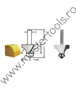 D-48387 MAKITA Freza contur rotund, diametru 25.4 mm, tija 8 mm