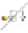 D-48387 MAKITA Freza contur rotund, diametru 25.4 mm, tija 8 mm