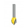 D-47927 MAKITA Freza profilata V,diametru 15.9mm,tija cilindrica 12mm