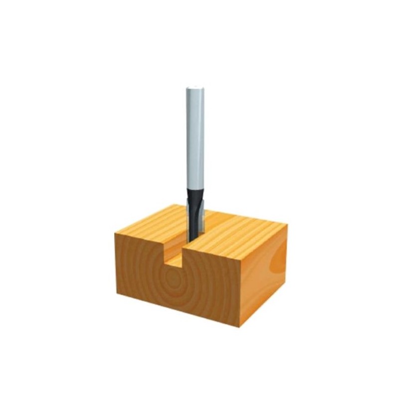 D-47391 MAKITA Freza dreapta caneluri,diametru 5mm,tija cilindrica 8mm