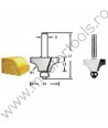 D-48549 MAKITA Freza lemn evazata,diametru 31.8mm,tija cilindrica 8mm