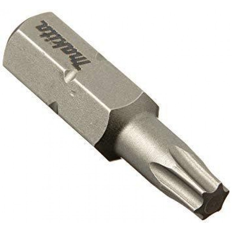 P-06389 MAKITA Set 10 biti TORX T40,prindere hexagon 1/4",lungime 25mm