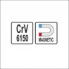 YT-1501 YATO Cheie tubulara prindere 1/4", diametru 6mm, lungime 48mm.