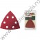 Set hartie abraziva BOSCH Delta 93 Wood