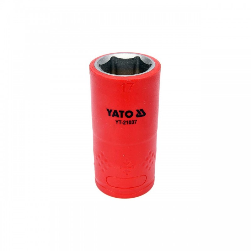 YT-21037 YATO Cheie tubulara hexagonala 17 mm, 1/2", VDE