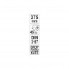 YT-21654 YATO Cheie reglabila, lungime 375 mm
