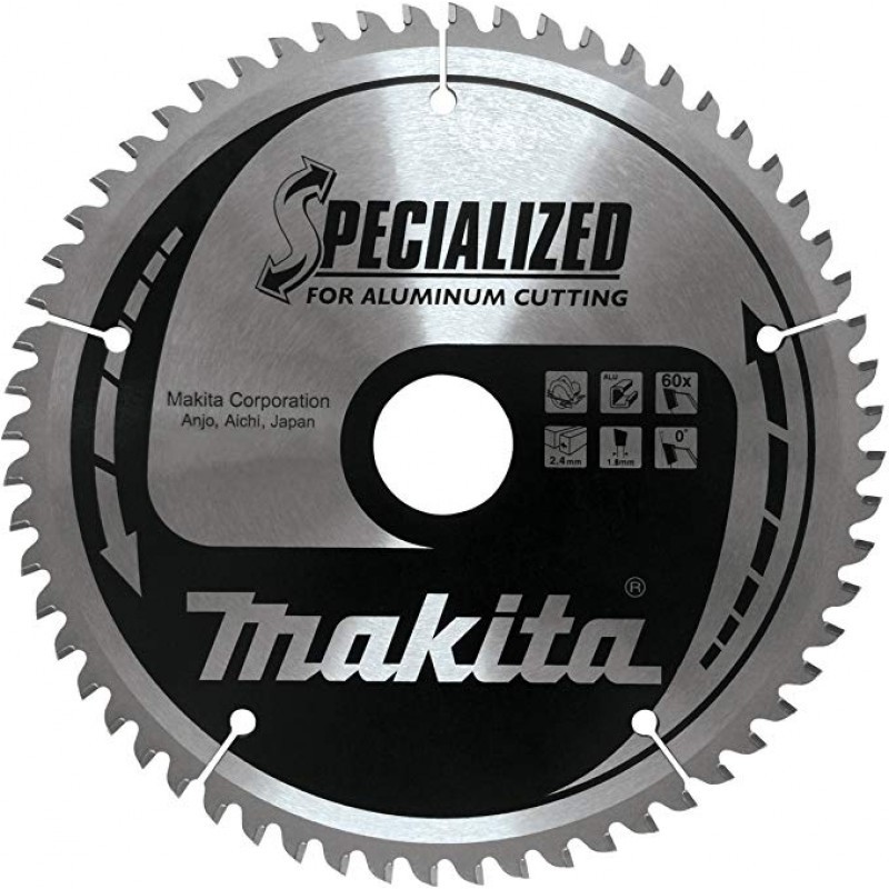 B-09709 MAKITA Panza fierastrau masa, 250 x 30 mm, dinti 80, aluminiu