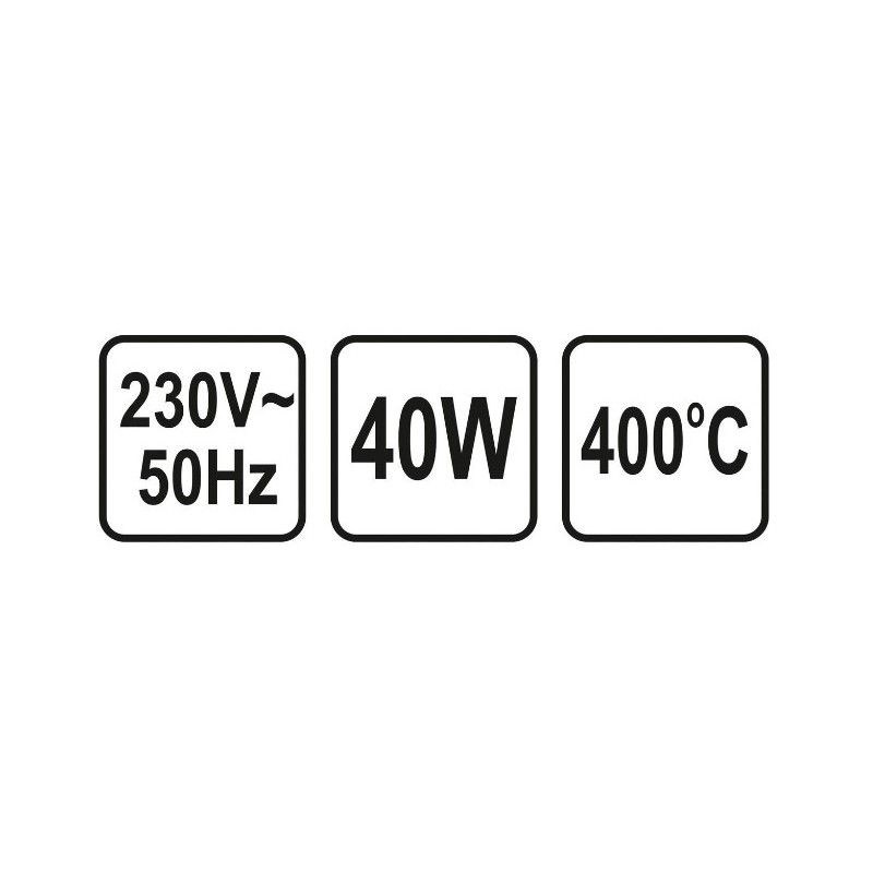 79382 LUND Ciocan de lipit, putere 40 W