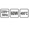 79383 LUND Ciocan de lipit, putere 60 W