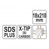 YT-41949 YATO Burghiu pentru beton, SDS PLUS 18 x 210 mm