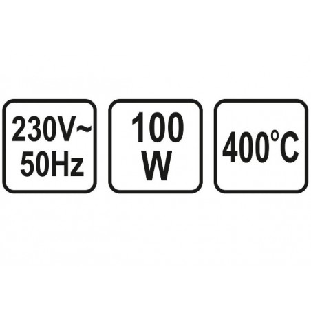 79385 LUND Ciocan de lipit, putere 100 W