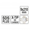 YT-41944 YATO Burghiu pentru beton,cu varf X, SDS PLUS, 9 x 210 mm