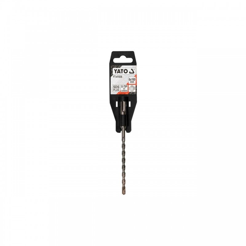YT-41936 YATO Burghiu pentru beton,cu varf X, SDS PLUS, 6 x 160 mm