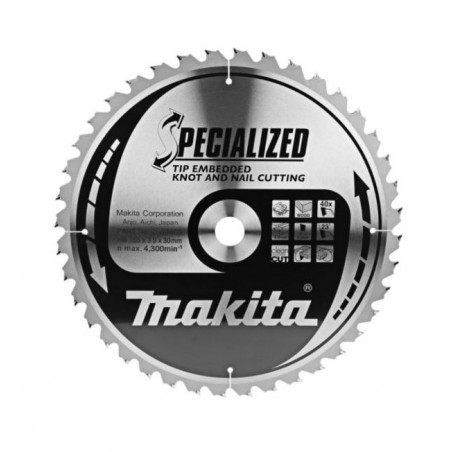 B-09466 MAKITA Panza ferastrau circular, 355 x 30 mm, pentru lemn
