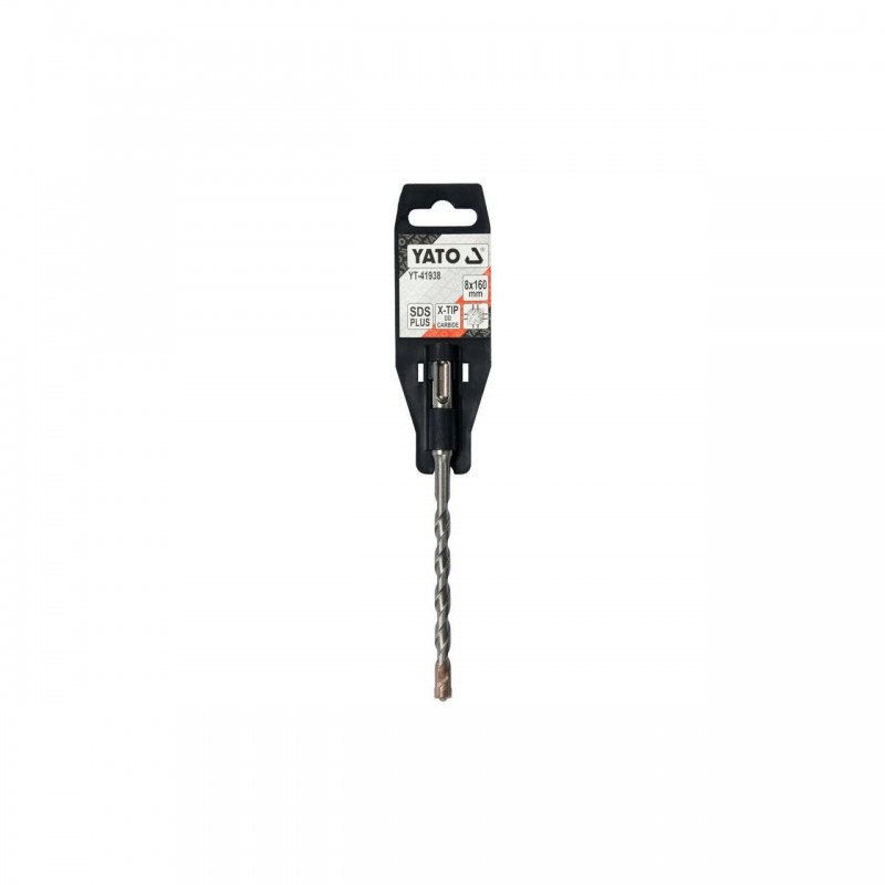 YT-41938 YATO Burghiu pentru beton,cu varf X, SDS PLUS, 8 x 160 mm
