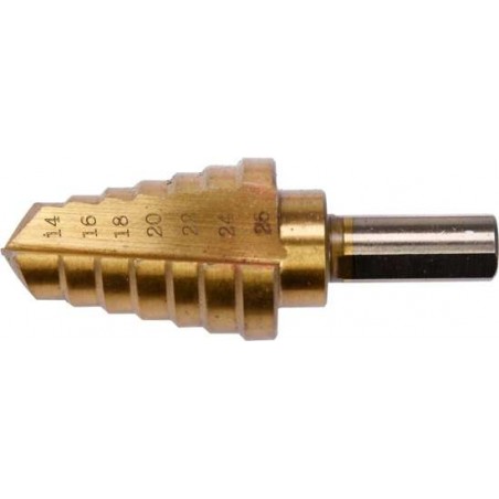 YT-44743 YATO Burghiu in trepte 14 - 26 mm