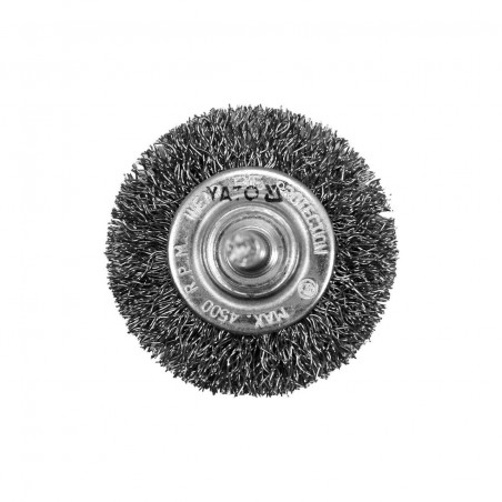 YT-47565 YATO Perie circulara sarma, 50 mm, din otel inox