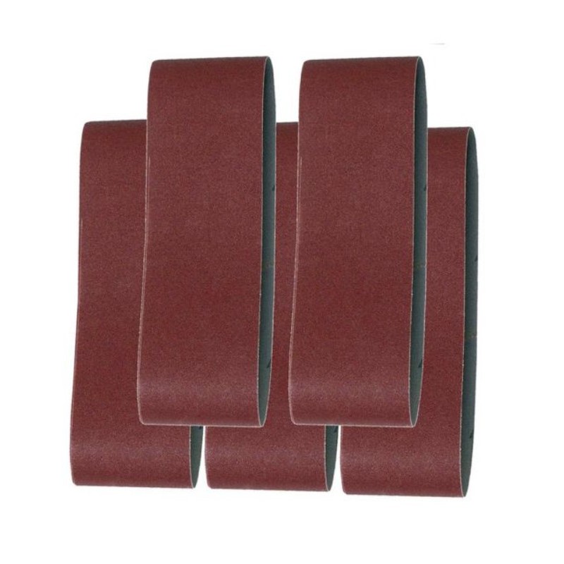 P-37041 MAKITA Set 5 benzi slefuit panza, granulatie 80, 100 x 620 mm