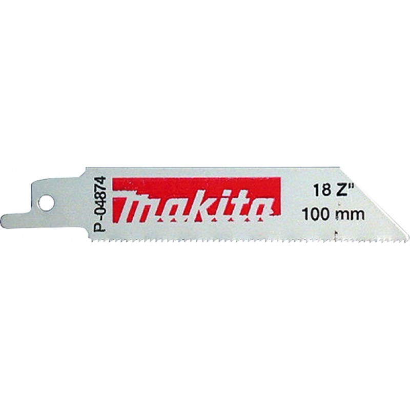 P-04874 MAKITA Set 5 panze sabie, 18 TPI, lungime 100 mm, pentru metal
