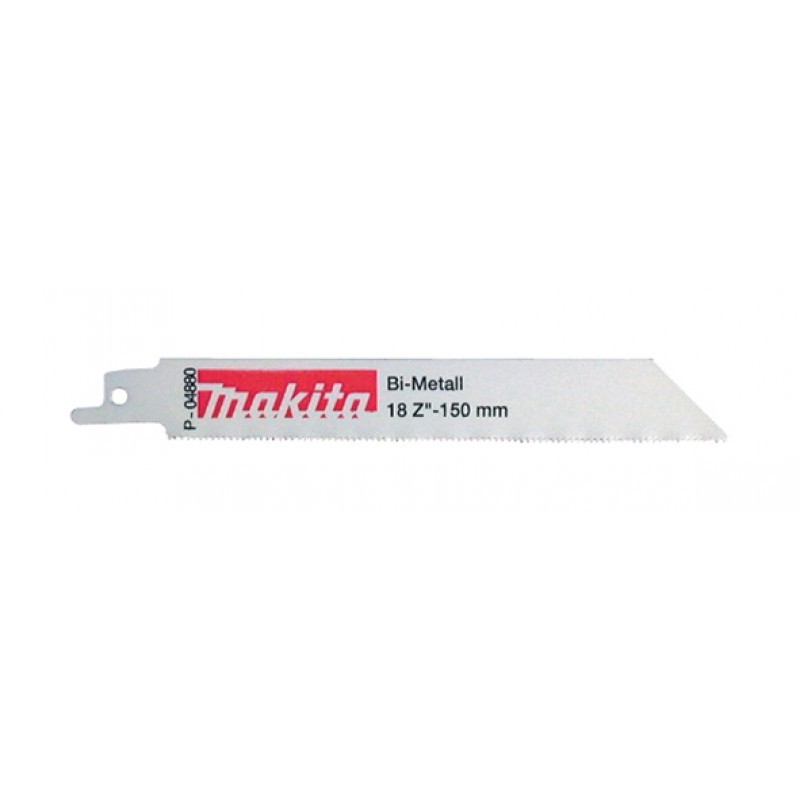 P-04880 MAKITA Set 5 panze sabie, 18 TPI, lungime 150 mm, pentru metal