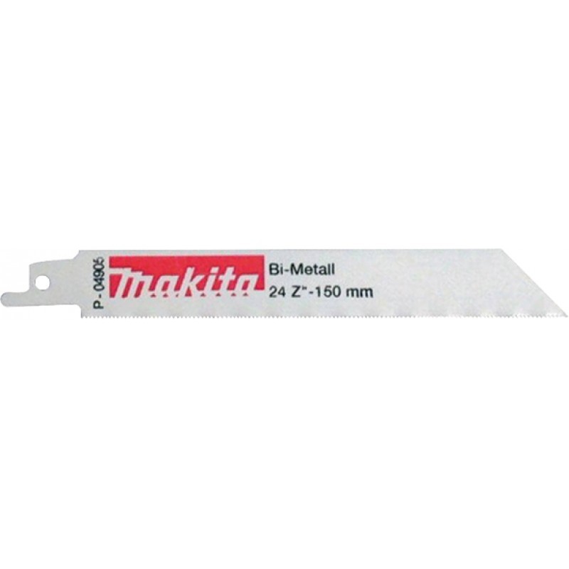 P-04905 MAKITA Set 5 panze sabie, 24 TPI, lungime 150 mm, pentru metal