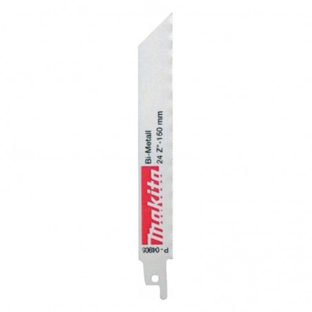 P-04905 MAKITA Set 5 panze sabie, 24 TPI, lungime 150 mm, pentru metal