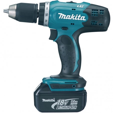 DDF453RFE MAKITA Bormasina cu doi acumulatori Li-Ion de 18 V 3.0 Ah