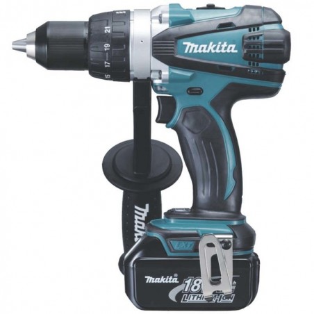 DDF458RFE MAKITABormasina 91 Nm, 2 acumulatori Li-ion LXT 18 V 3.0 Ah