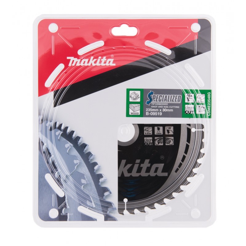 B-09519 MAKITA Panza ferastrau circular SPECIALIZAT,235x30 mm,48 dinti