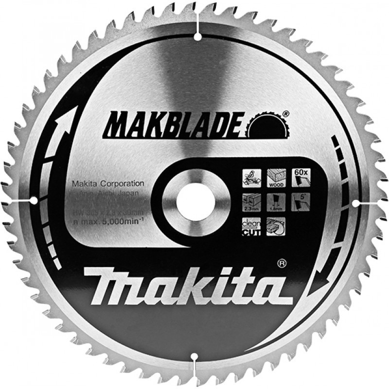 B-09086 MAKITA Panza ferastrau circular,305x30mm,80 dinti,MAKBLADE