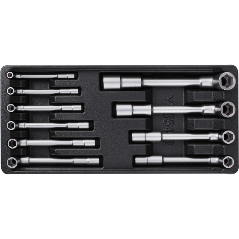 YT-55456 YATO Set 10 chei tubulare tip L, 7-19mm
