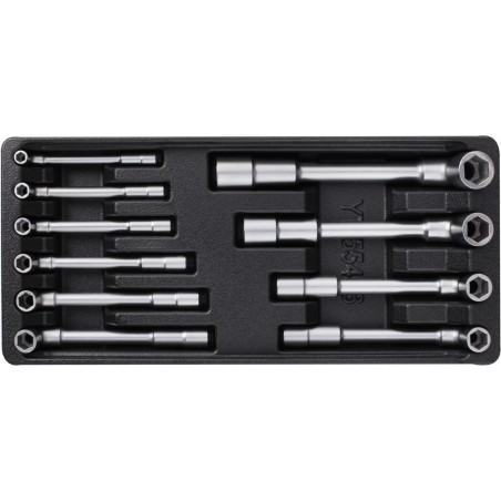 YT-55456 YATO Set 10 chei tubulare tip L, 7-19mm