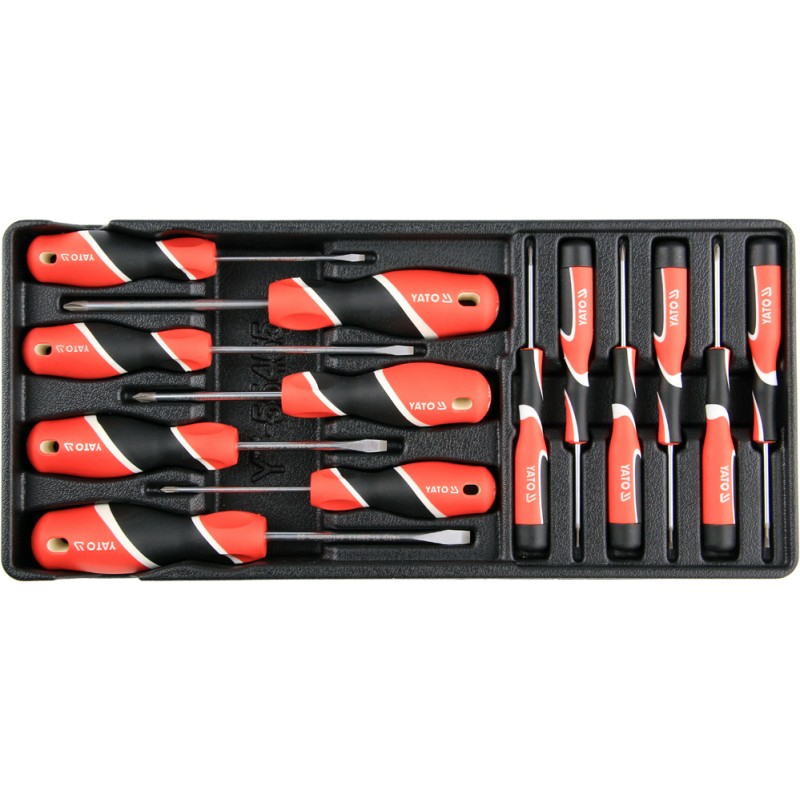 YT-55455 YATO Trusa pentru dulap cu 13 surubelnite