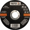 YT-5923 YATO disc pentru debitat metale 125X1.2X22 mm
