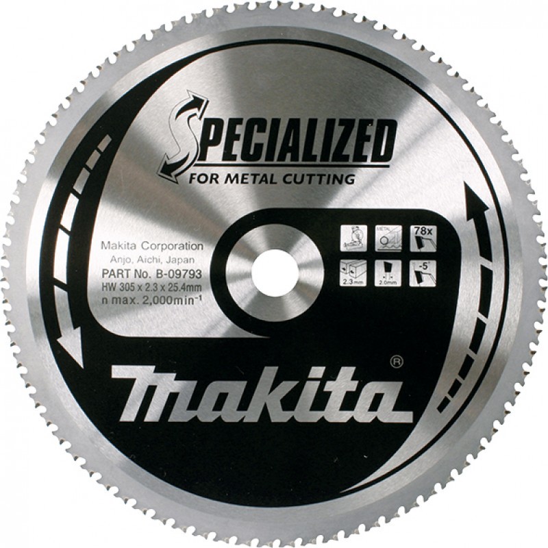 B-09793 MAKITA Panza disc pentru fierastrau circular,305x25.4x2.3mm