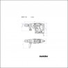 600769500 METABO Ciocan demolator MHEV 5 BL, putere 1150 W, EPTA 8.7 J 600769500 METABO Ciocan demolator MHEV 5 BL, putere 1150 W, EPTA 8.7 J