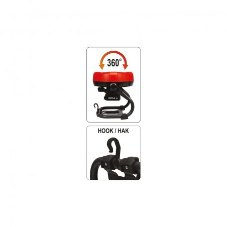 YT-82933 YATO Ventilator hibrid 18 V /240 V, 2 trepte